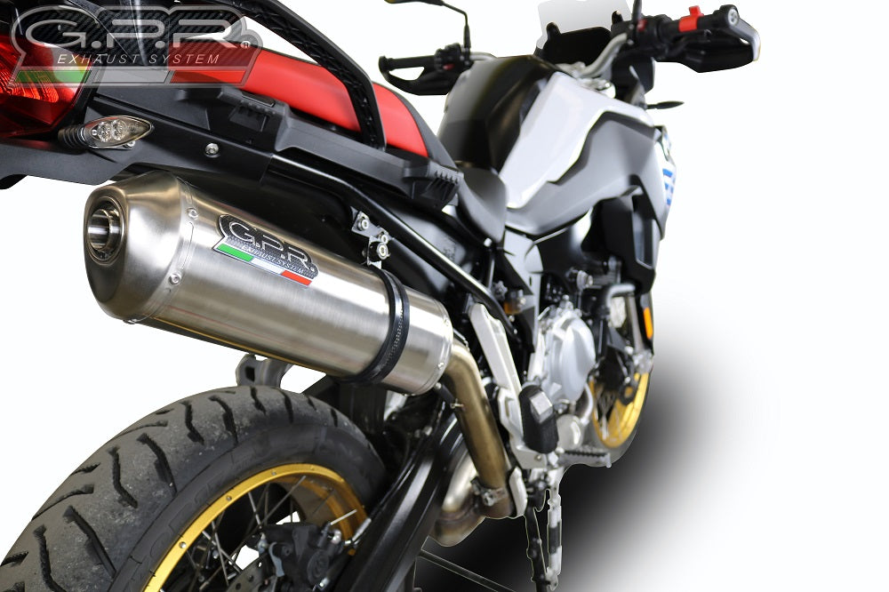 Bmw F850GS - Adventure 2021-2024 Exhaust GPR Slip-on Satinox