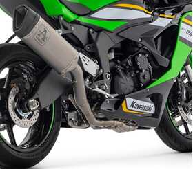 71208PTZ Arrow full Exhaust COMPETITION PISTA Titanium STEEL COLLECTORS for ZX-6R 636 2024-25