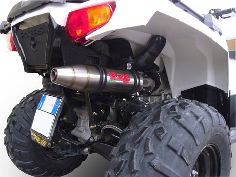 Polaris Sportsman 1000 XP Highlifter Edition 2012-2016 Exhaust GPR Slip-on Satinox Atv