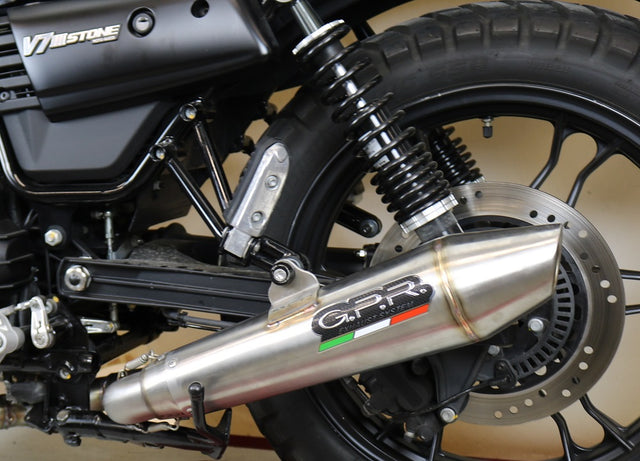 Moto Guzzi V7 III Special-St-Carb 2017-2018 Exhaust GPR Full System Vintacone
