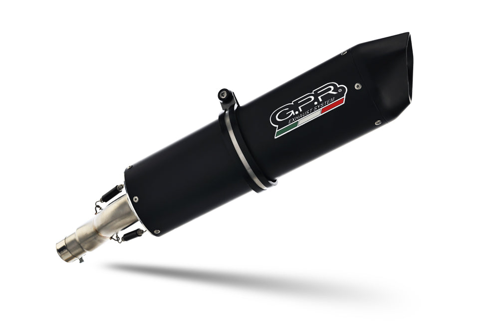 KTM Lc4 640 End-Adv-SM Nov. 2003-06 Exhaust GPR Slip-on Furore Nero