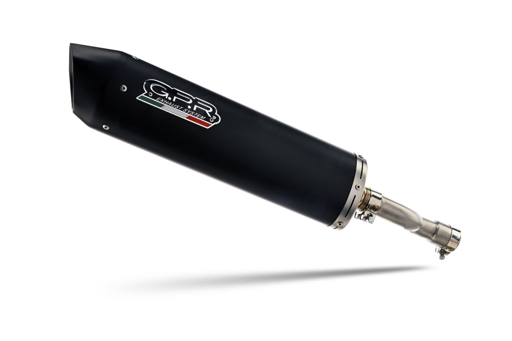 Honda Anf 125 Innova 1995-2012 Exhaust GPR Full System FURORE NERO