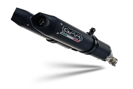 Moto Morini Corsaro 1200 2005-11  Exhaust GPR Double Slip-on Furore Nero