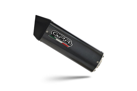 Triumph Speed Triple 1050 2005-2010  Exhaust GPR Double Slip-on Furore Poppy