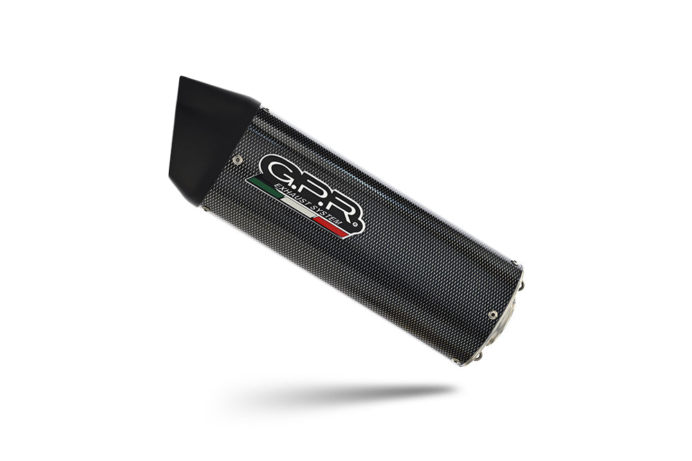 Honda CBF500 2004-2007 Exhaust GPR Slip-on Furore Poppy