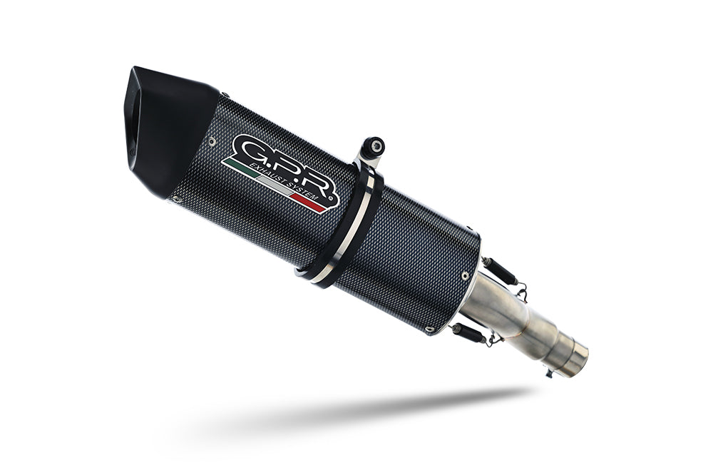 Kawasaki ZX6R 636 2003-2004 Exhaust GPR Slip-on Furore Poppy