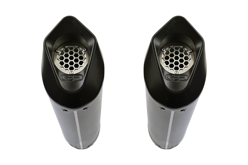 Royal Enfield Interceptor 650 2021-2024 Exhaust GPR Double Slip-on Furore Evo4 Poppy