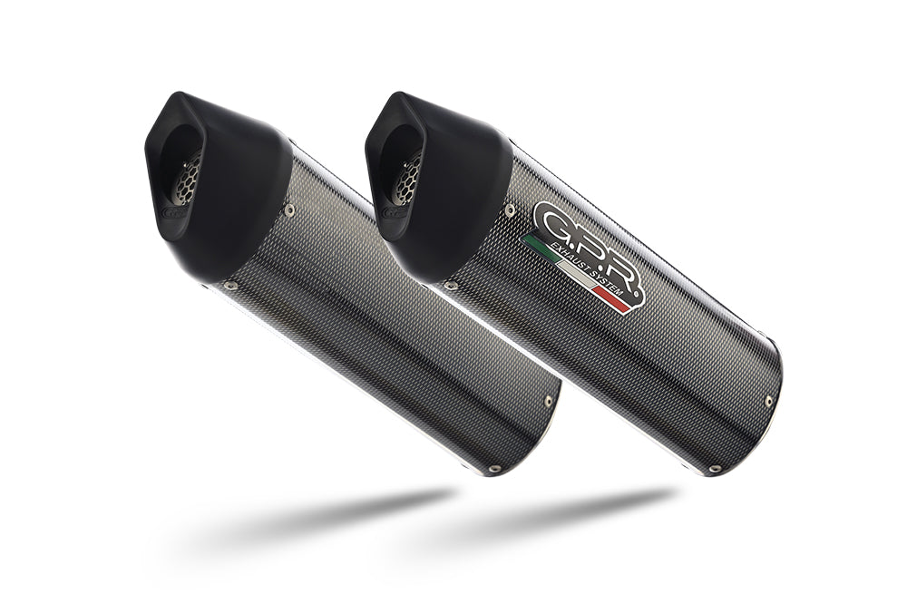 Royal Enfield Interceptor 650 2019-2020 Exhaust GPR Double Slip-on Furore Evo4 Poppy