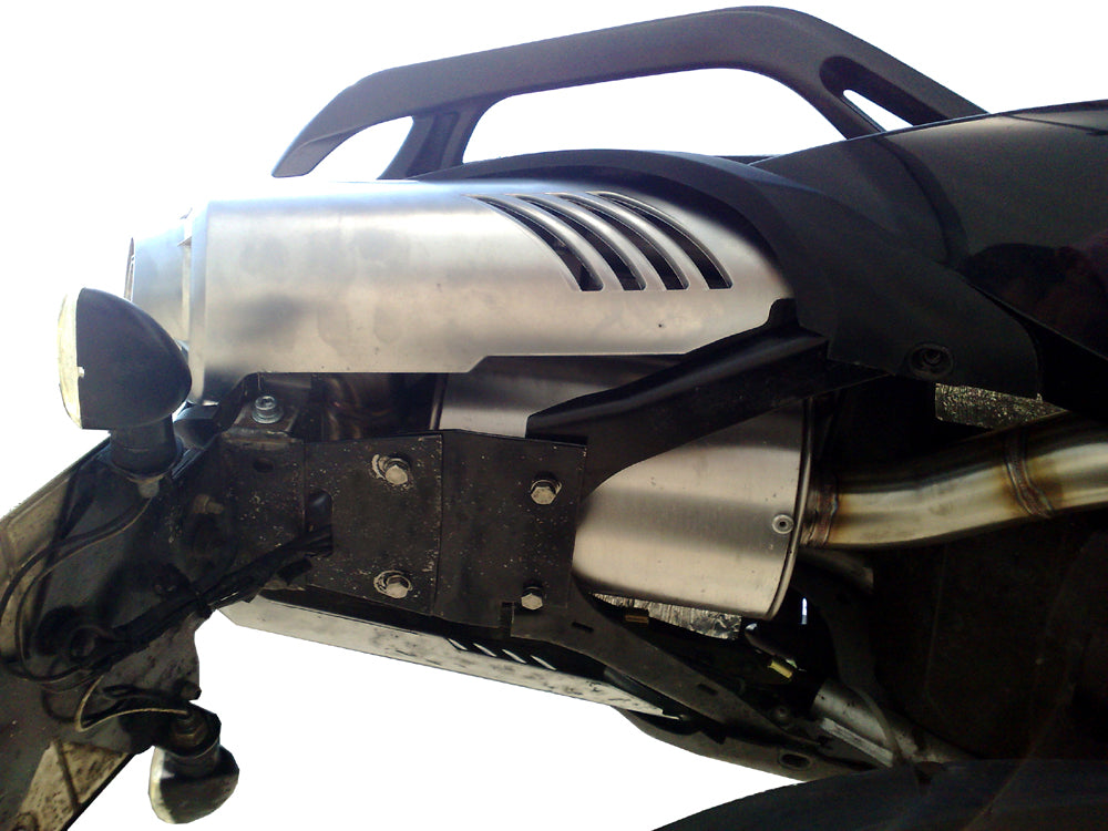 Yamaha Fz6 600-Fazer S1-S2 2004-13 Ghost Exhaust GPR Slip-on Titanium Ghost