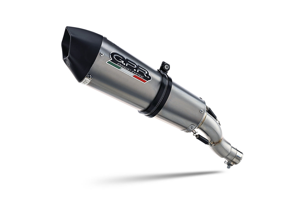 Suzuki GSXS 1000 GT 2021-2024 Exhaust GPR Slip-on GP Evo4 Titanium