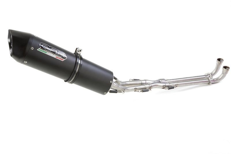 Yamaha T-Max 530 2012-2016  Exhaust GPR Full System Furore Nero
