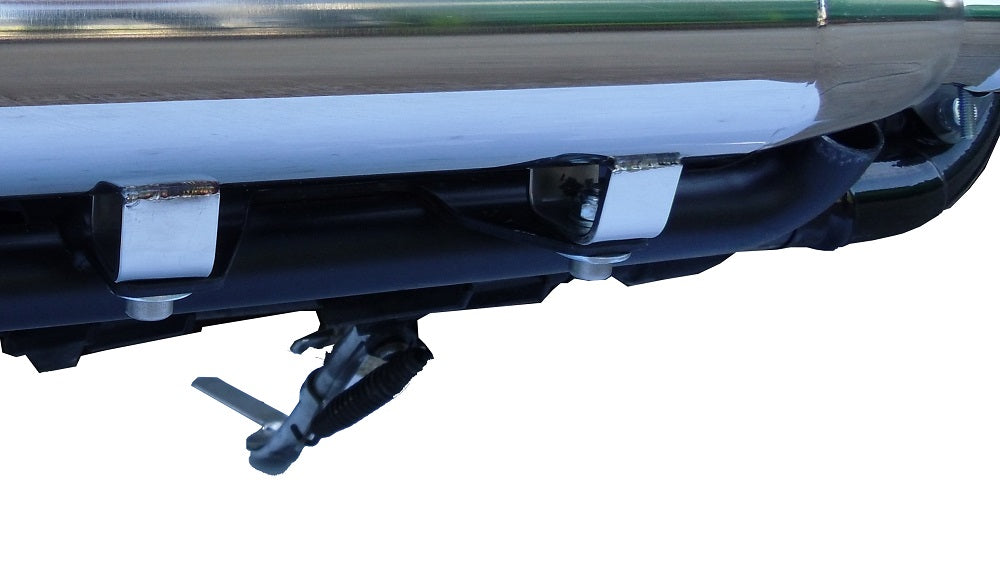 Harley Davidson Sportster 1200 2004-2009 Exhaust GPR Double Slip-on Slash Inox