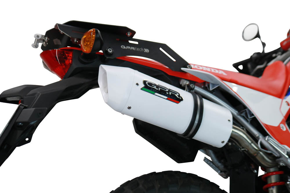 Honda CRF300L - Rally 2021-2024 Exhaust GPR Slip-on Albus Ceramic