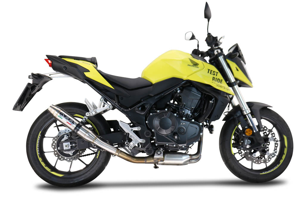 Honda CB750 Hornet 2023-2024 Exhaust GPR Slip-on Deeptone Inox