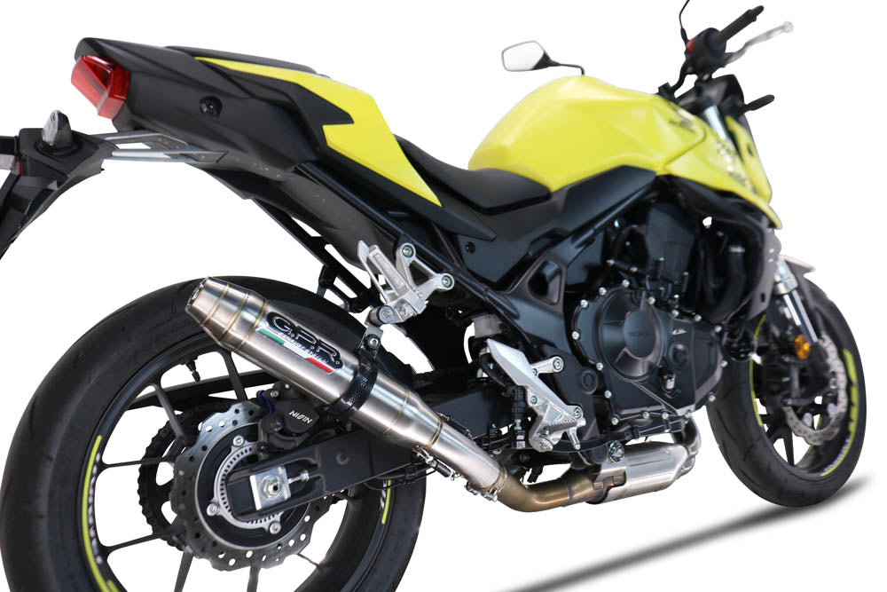 Honda CB750 Hornet 2023-2024 Exhaust GPR Slip-on Deeptone Inox