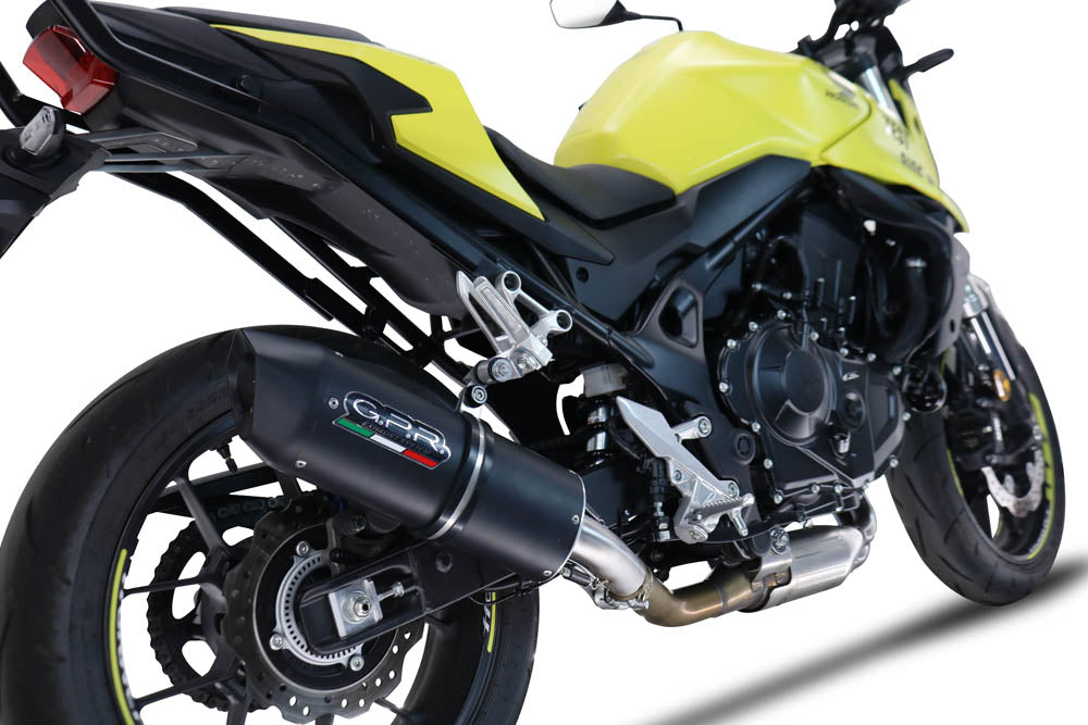 Honda CB750 Hornet 2023-2024 Exhaust GPR Slip-on Furore Evo4 Nero