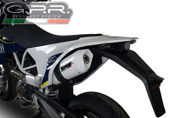 Husqvarna Enduro 701 2017-2020 Exhaust GPR Slip-on Albus Evo4
