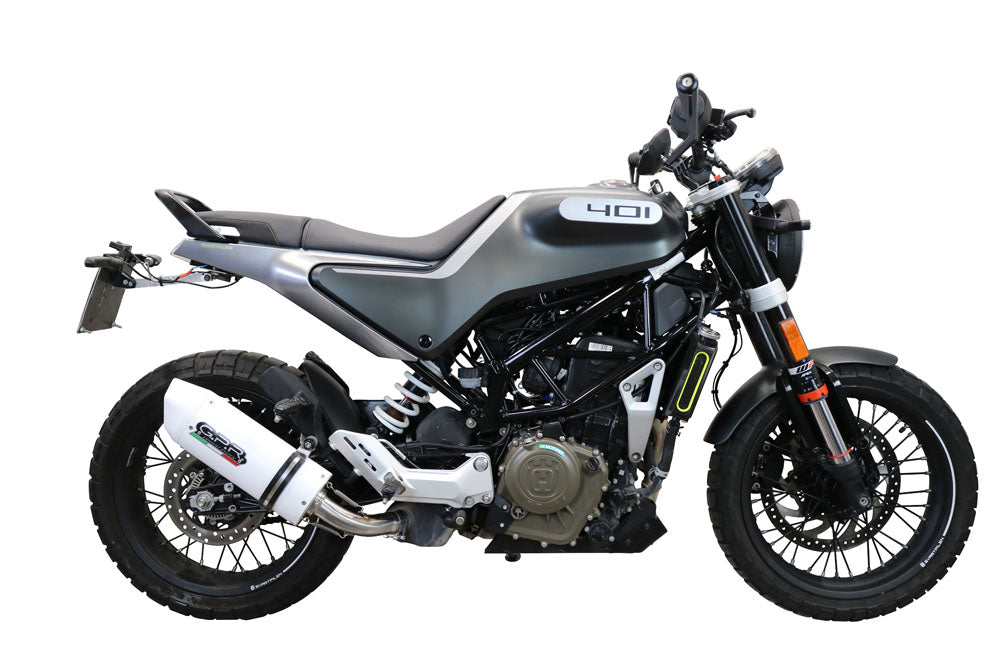 Husqvarna Vitpilen 401 2020 Exhaust GPR Slip-on Albus Evo4