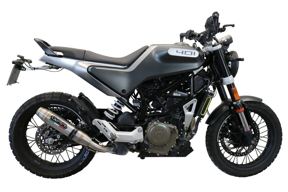 Husqvarna Svartpilen 401 2020 Exhaust GPR Slip-on Deeptone Inox
