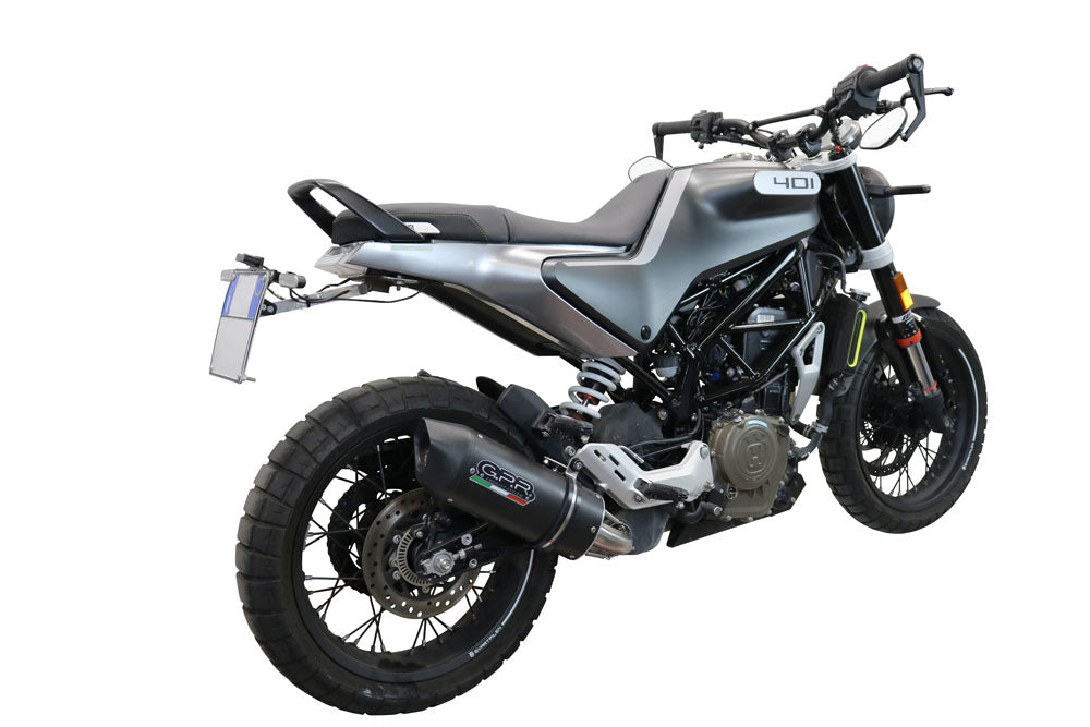 Husqvarna Svartpilen 401 2020 Exhaust GPR Slip-on Furore Evo4 Nero