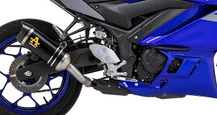 71831AKN Arrow Thunder Exhaust, Dark Yamaha YZF-R3 15-24