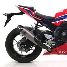 71921PK Arrow Works Slip-on Exhaust, Titanium for Honda CBR1000RR-R 2020-2023