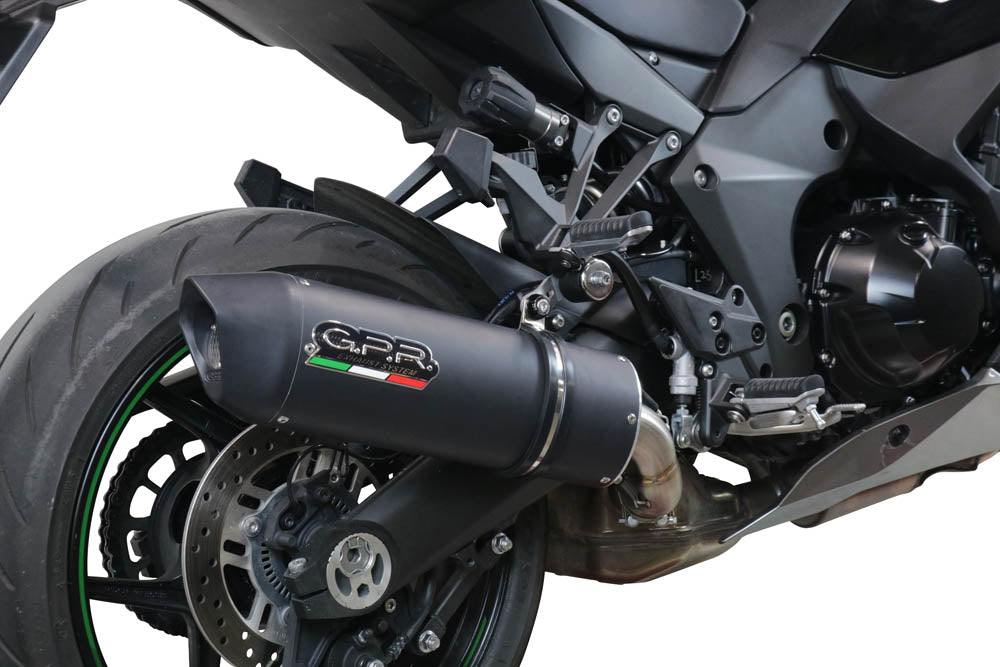 Kawasaki Ninja 1000 Sx 2021-2024 Exhaust GPR Slip-on Furore Evo4 Nero