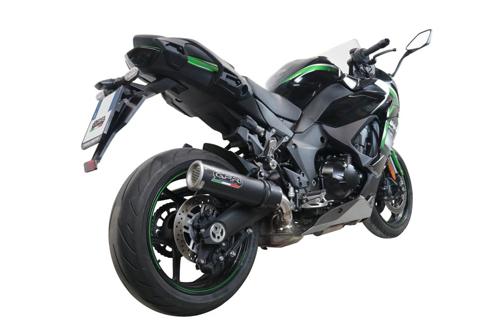 Kawasaki Ninja 1000 Sx 2020 Exhaust GPR Slip-on M3 Black Titanium