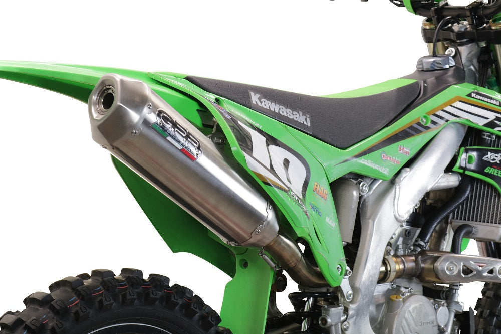 Kawasaki KX250X 2021-2022 Exhaust GPR Slip-on Pentacross Inox