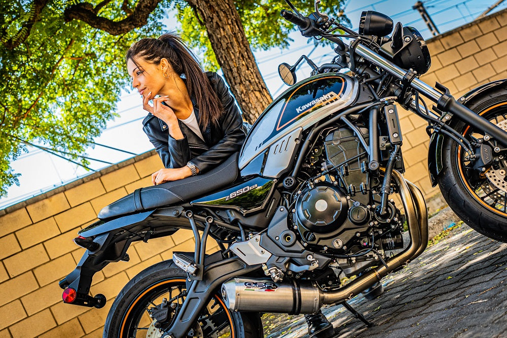 Kawasaki Z650RS ZR650RS Ann. 2021-2023 Exhaust GPR Full System Satinox