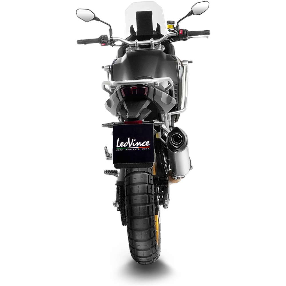 LEOVINCE LV One Slip-On Muffler - Stainless Steel  KOVE 800X PRO / ADV 2024  14451EU 1811-4697