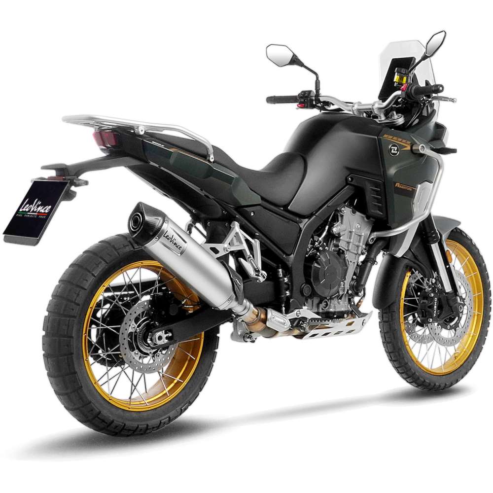 LEOVINCE LV One Slip-On Muffler - Stainless Steel KOVE 800X PRO / ADV 2024 14451EU 1811-4697