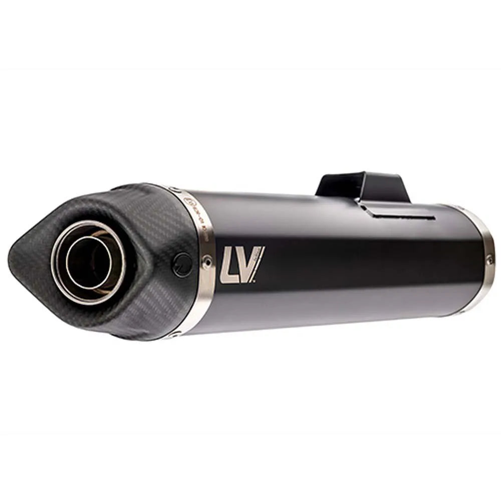 LEOVINCE LV One EVO Slip-On Muffler - Black Edition 14404EB