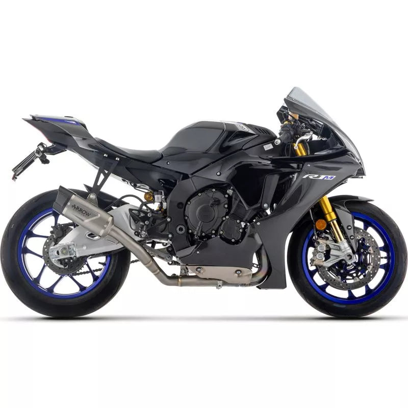 71247HK Arrow Yamaha Yzf R1 2025 Half system racing - Indy Race EVO titanium silencer + titanium link pipe ø60mm.