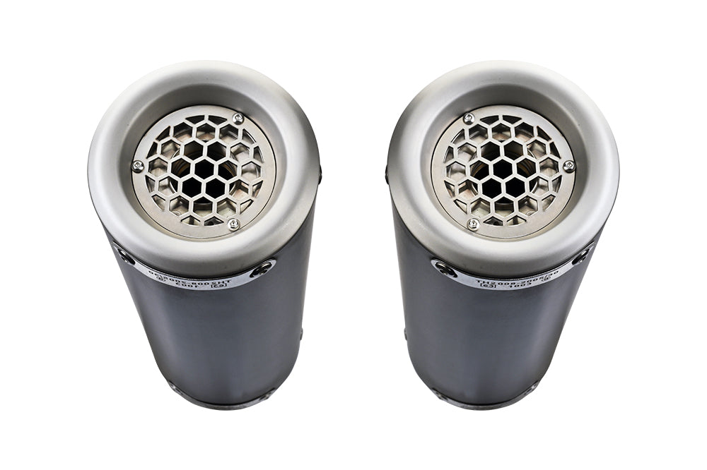 Ducati Monster 696 2008-2014 Exhaust GPR Double Slip-on M3 Black Titanium