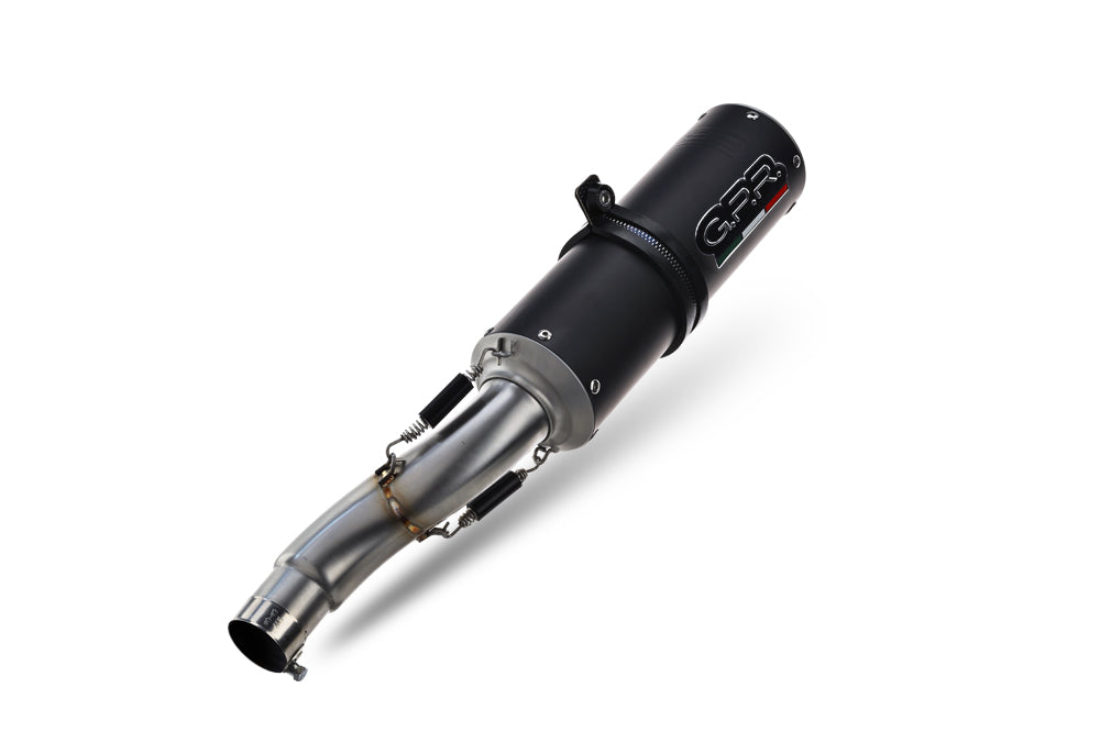 Kawasaki Z1000 Sx 2017-2020 Exhaust GPR Double Slip-on M3 Black Titanium