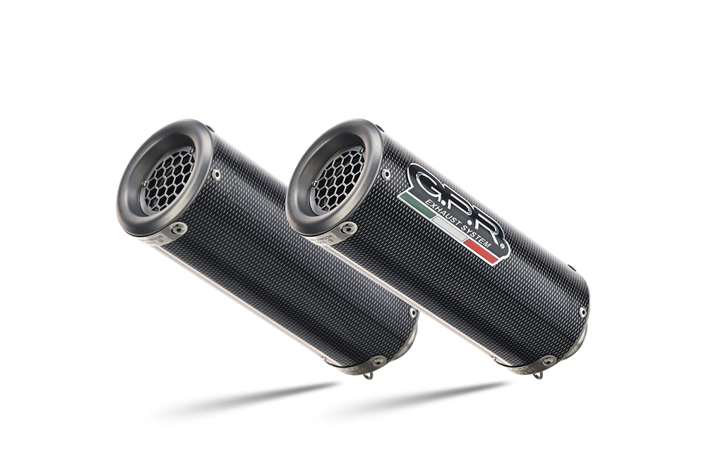 Ducati 749 R-S 2003-2007 Exhaust GPR Double Slip-on M3 Poppy