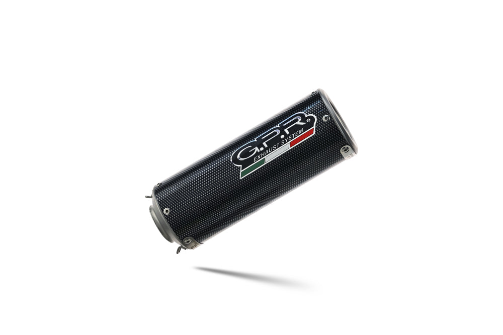 Ducati 749 R-S 2003-2007 Exhaust GPR Double Slip-on M3 Poppy