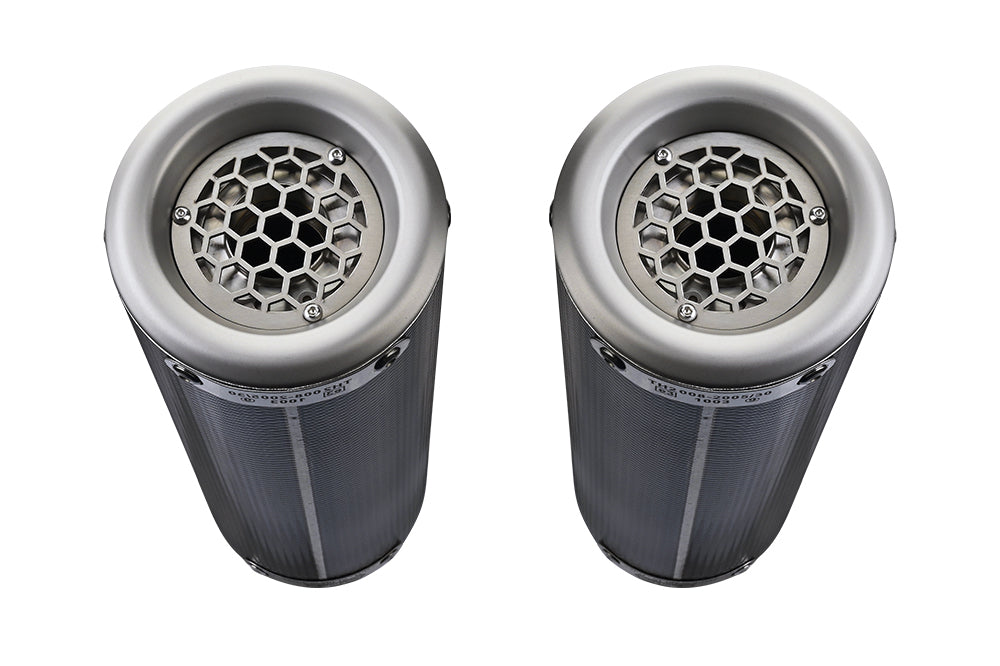 Triumph Speed Triple 1050 2011-2015  Exhaust GPR Double Slip-on M3 Poppy