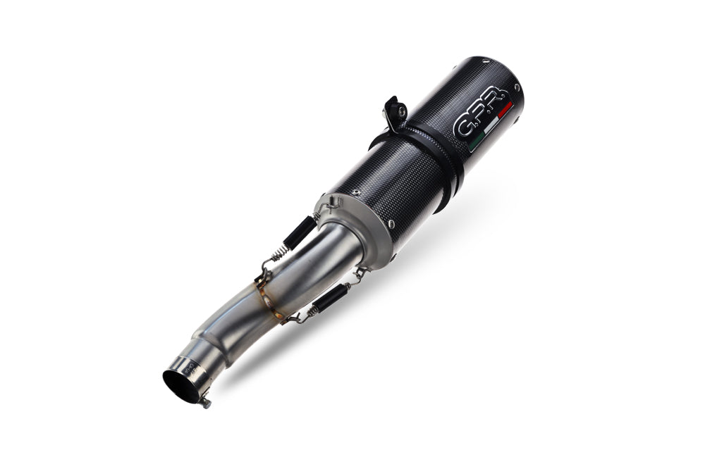 Ducati 998 R-FE 2001-2004 Exhaust GPR Double Slip-on M3 Poppy