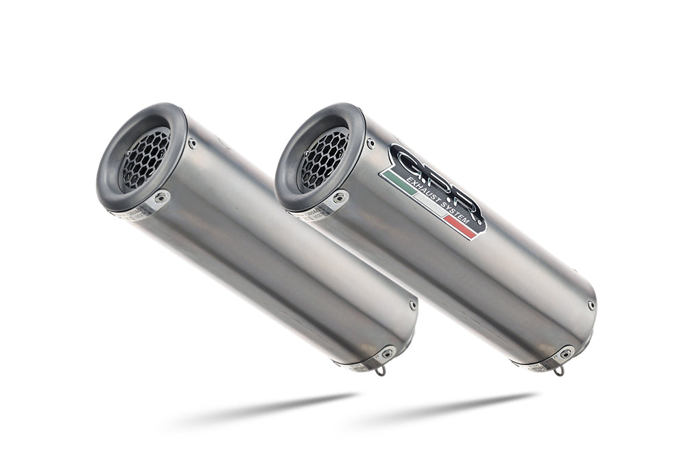Ducati 748 -S-SP-R-RS 1995-2002 Exhaust GPR Double Slip-on M3 Titanium Natural