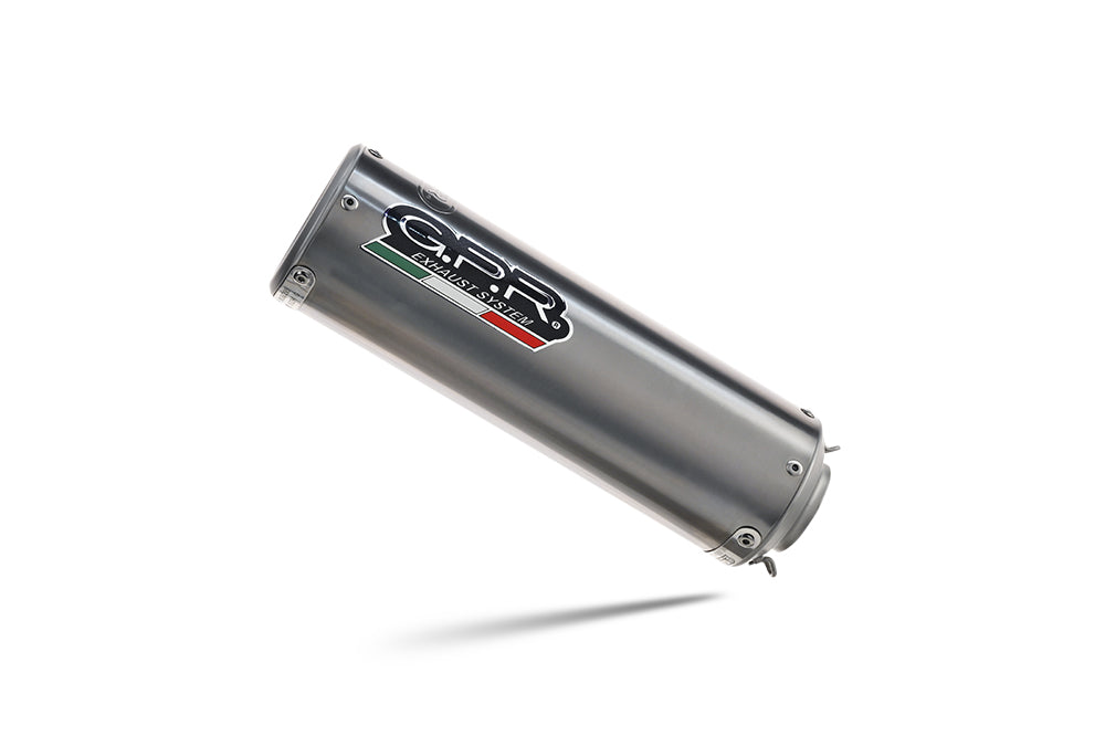 Honda Cmx 500 Rebel 2017-2020 Exhaust GPR Slip-on M3 Titanium Natural