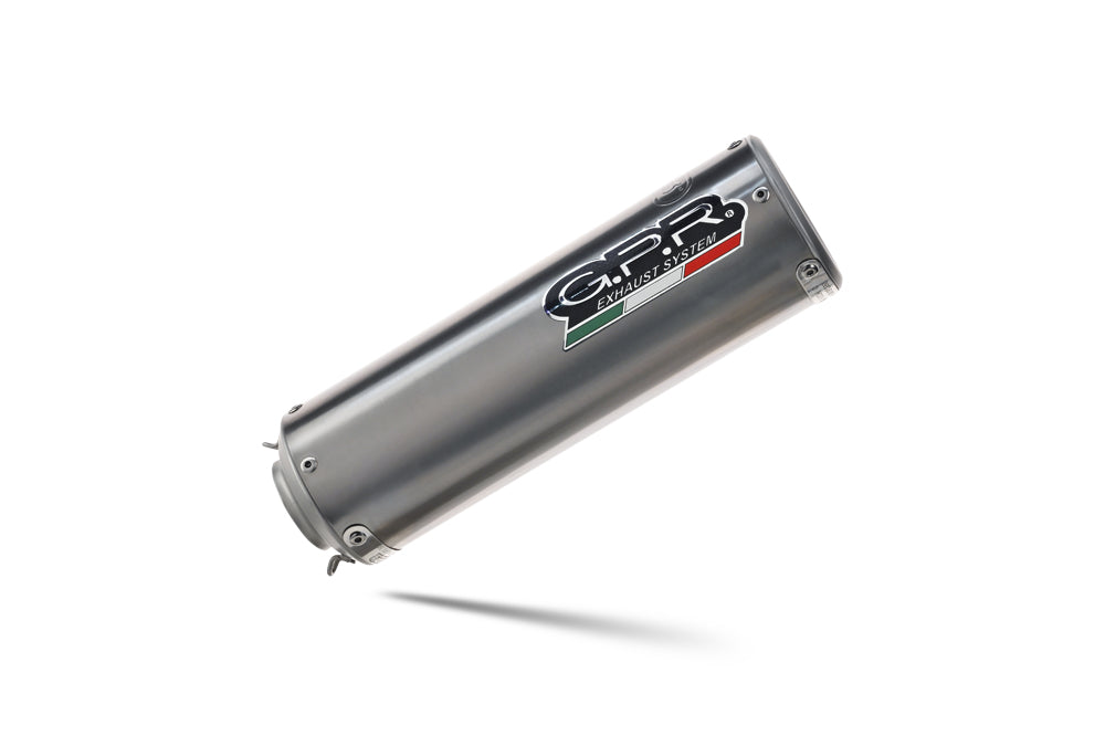 Bmw R Nine-T 1200 Pure Racer Urban Scrambler G-S 2017-2023 Exhaust GPR Slip-on M3 Titanium Natural