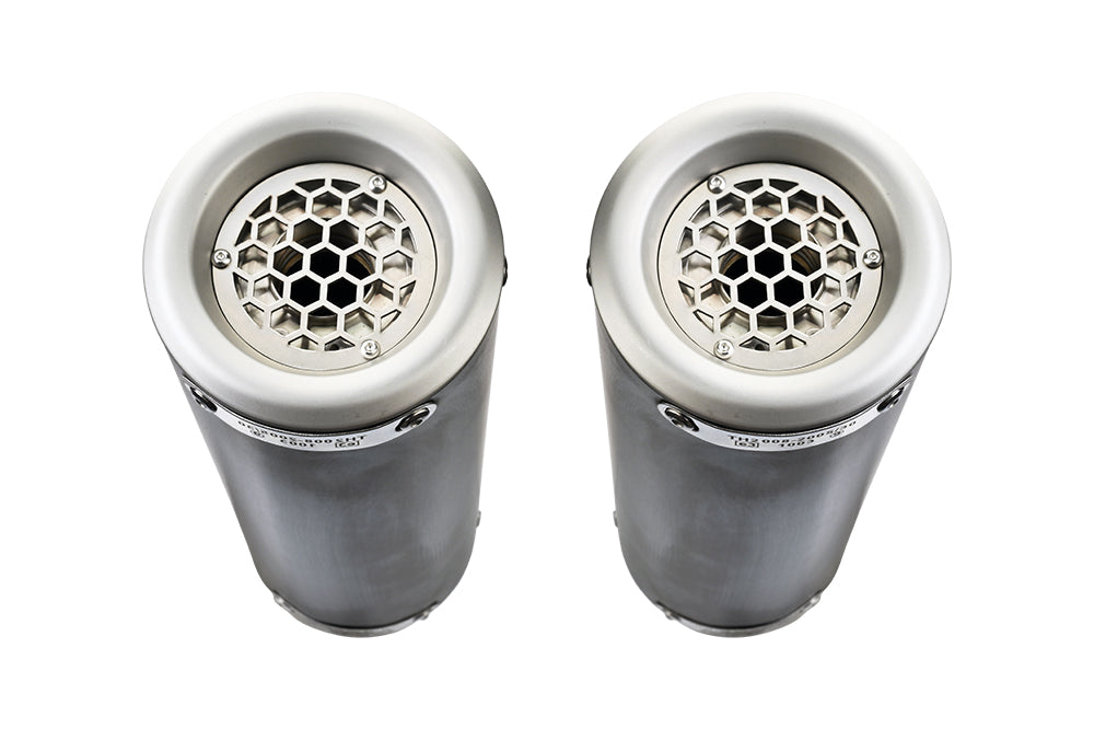 Honda VTR1000 Sp-1 2000-2001 Exhaust GPR Double Slip-on M3 Titanium Natural