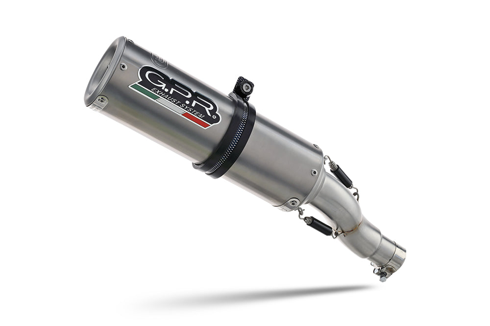 Ducati Multistrada 950 V2 S 2021-2024 Exhaust GPR Slip-on M3 Titanium Natural