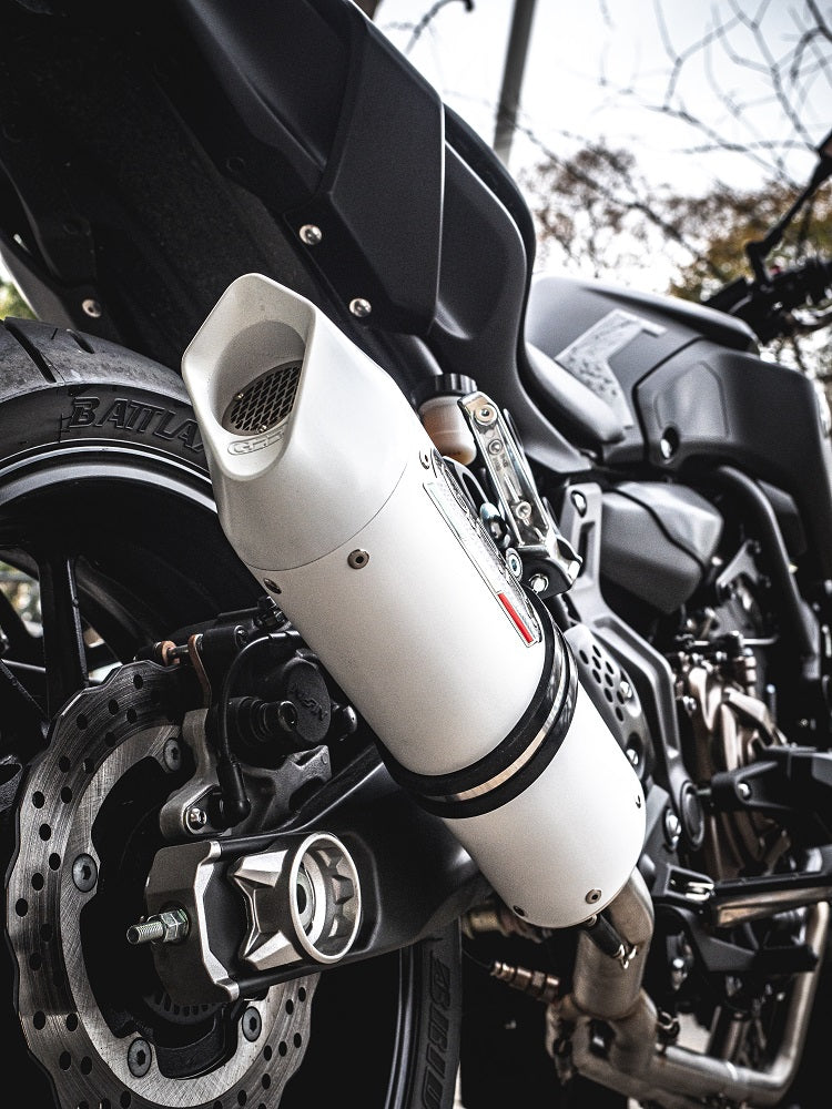 Yamaha Mt-07 2014-2016 Exhaust GPR Full System Albus Ceramic
