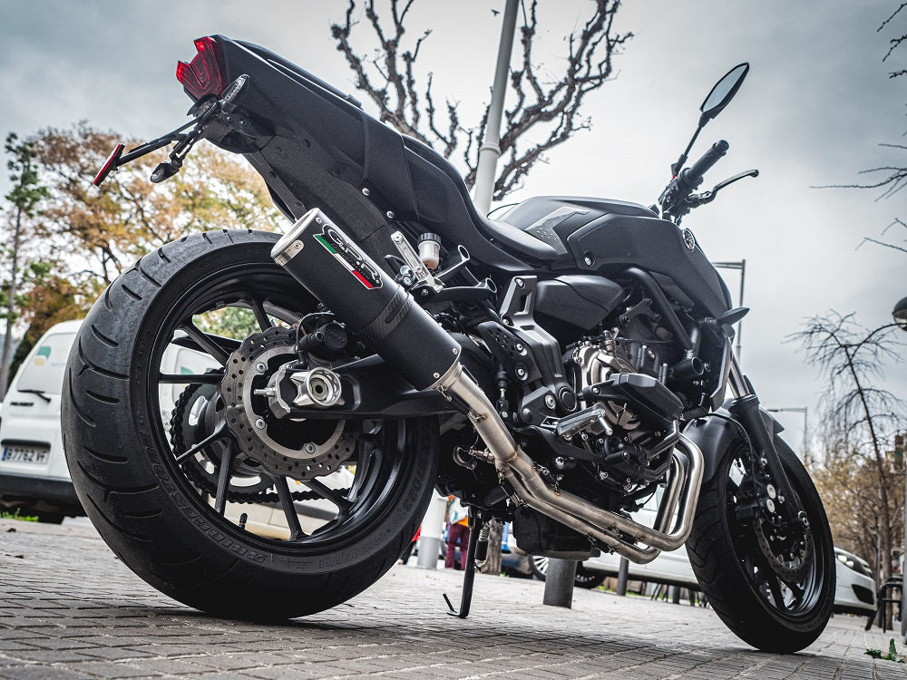 Yamaha Mt-07 2017-2020 Exhaust GPR Full System M3 Black Titanium