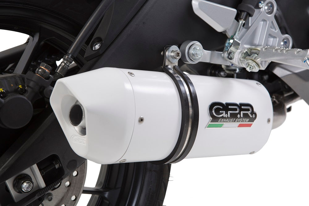 Yamaha Mt 125 2017-2019 Exhaust GPR Full System Albus Ceramic