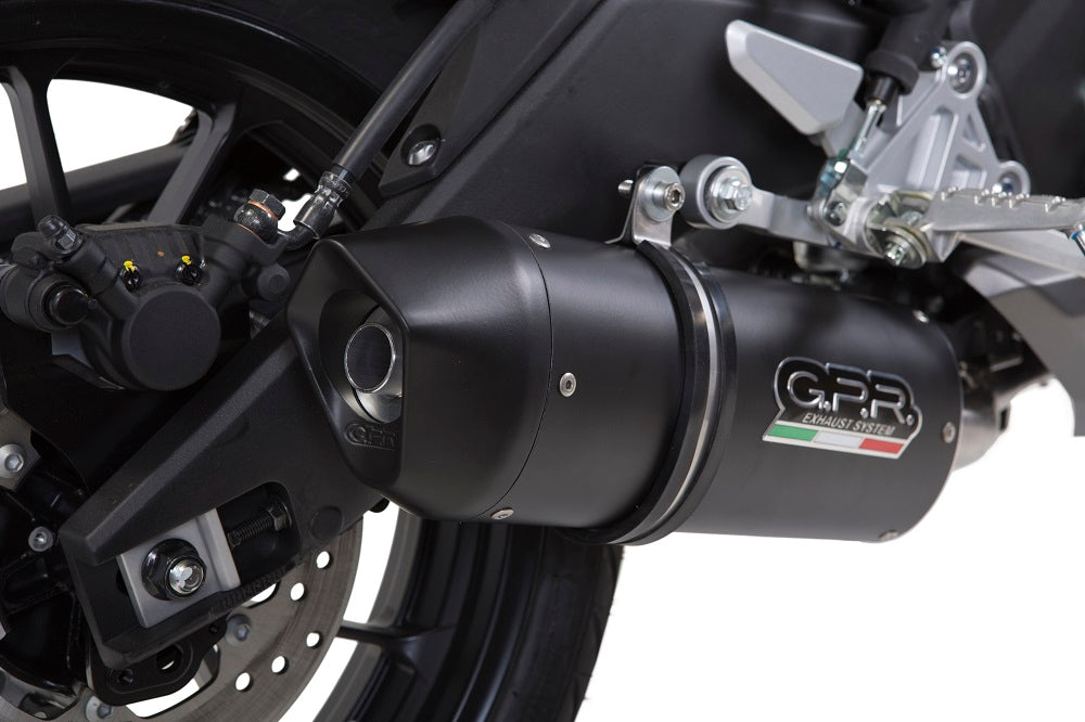 Yamaha Mt 125 2014-2016 Exhaust GPR Slip-on Furore Nero