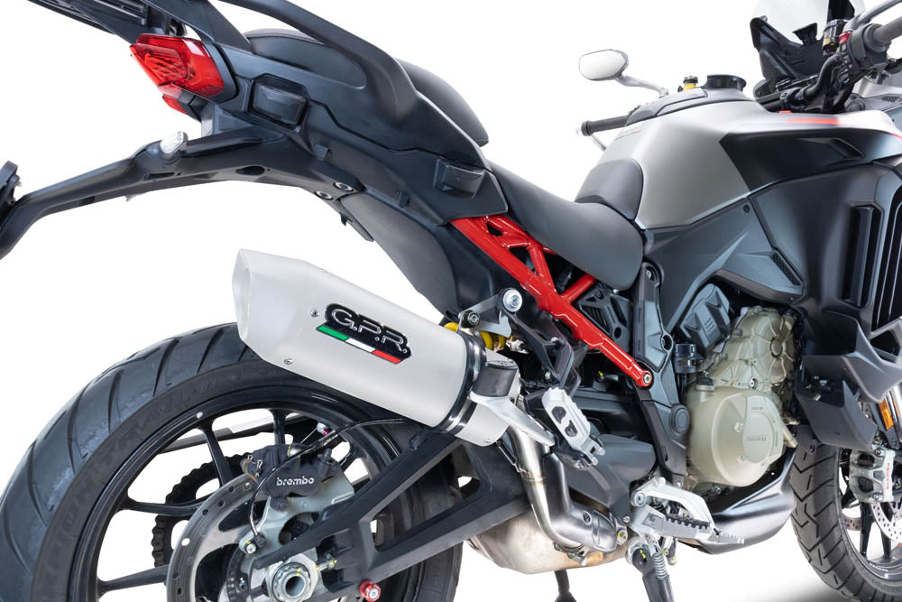 Ducati Multistrada V4 Rally 2023-2024 Exhaust GPR Slip-on Albus Evo4
